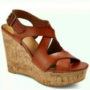 Cork Platform Wedges